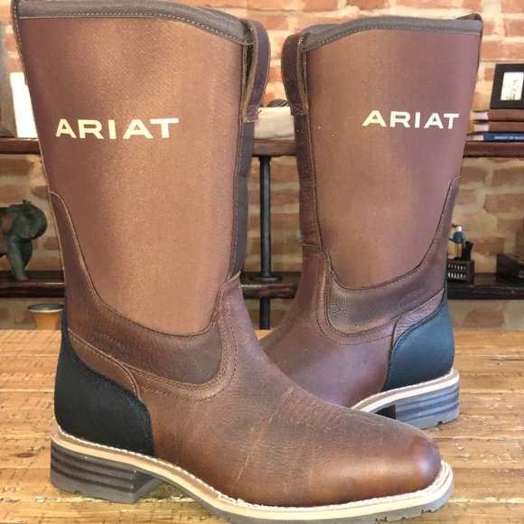 ariat hybrid all weather steel toe